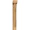 Ekena Millwork Traditional Block Rough Sawn Bracket w/ Offset Brace, Western Red Cedar, 6"W x 38"D x 44"H BKT0604X38X44TRA05RWR - alternate 2